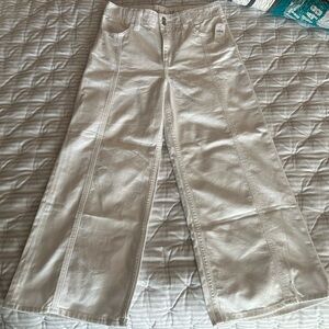 NWT GAP Kids Cream Flare Jeans